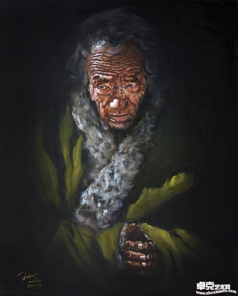 《祈》800x1000cm