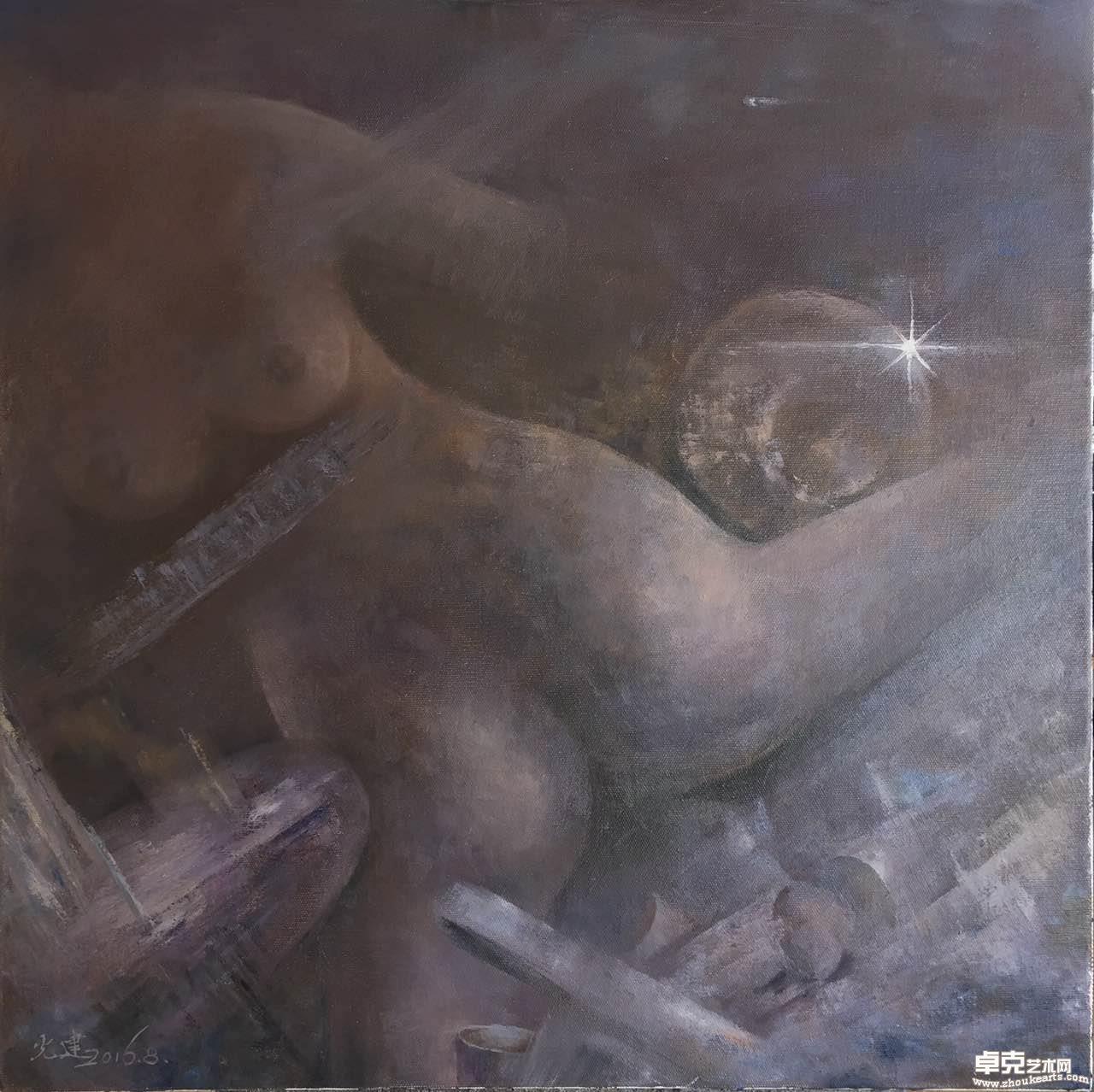 反思 80x80cm