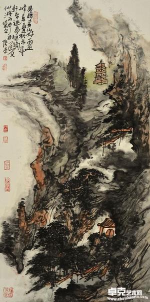 灵峰万叠秋