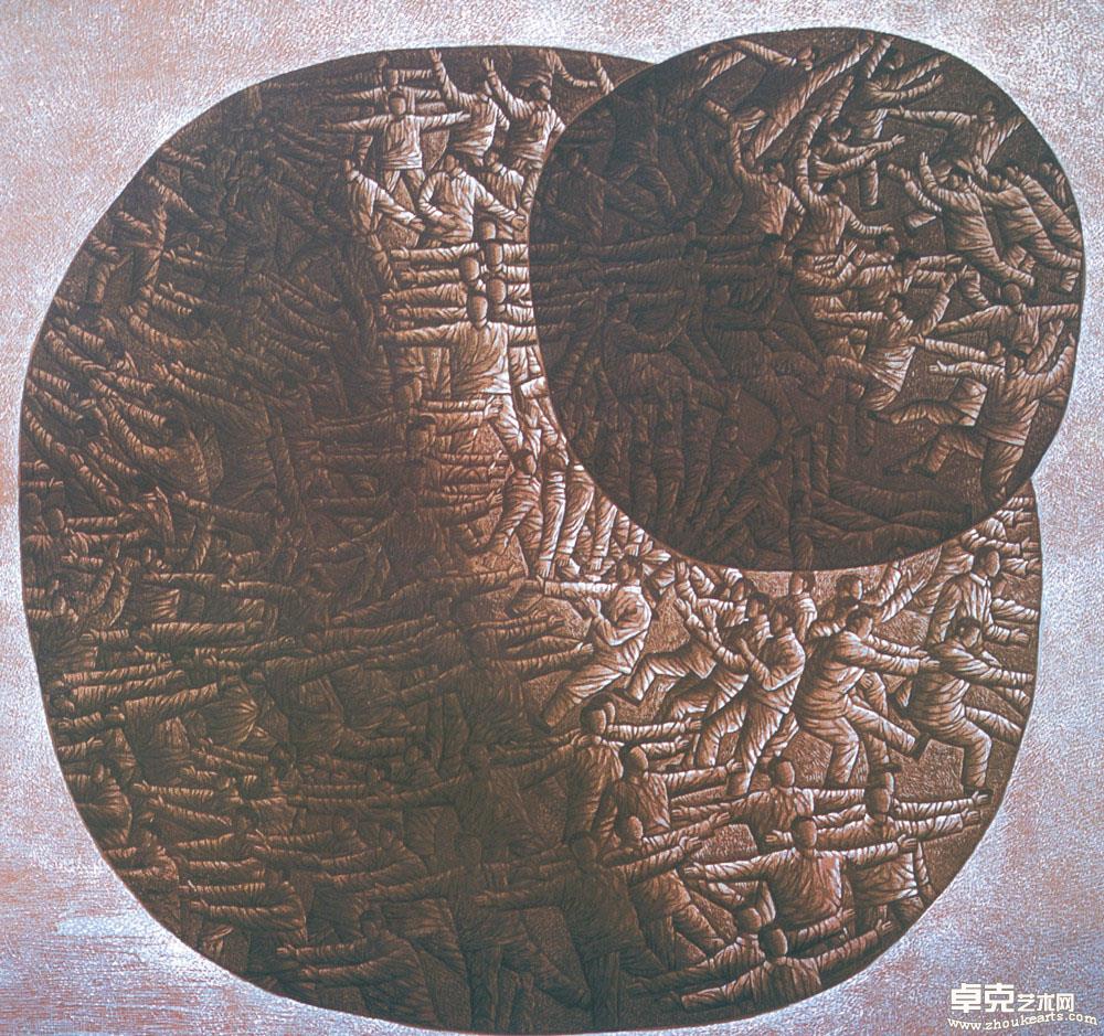 重叠 75x80cm 