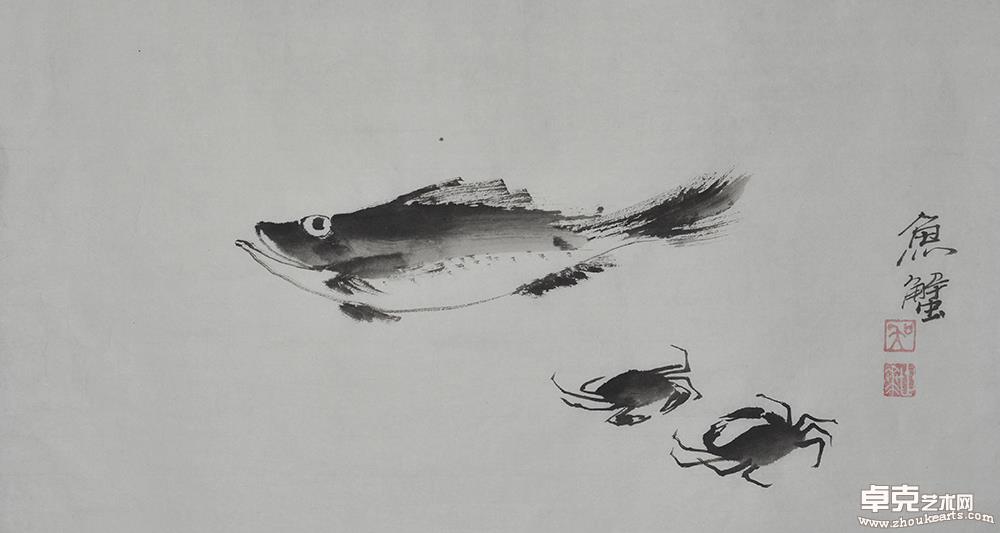 鱼蟹46x26