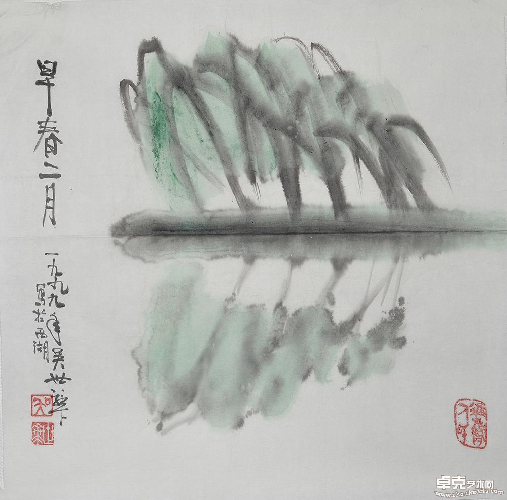 早春34.5x34.5
