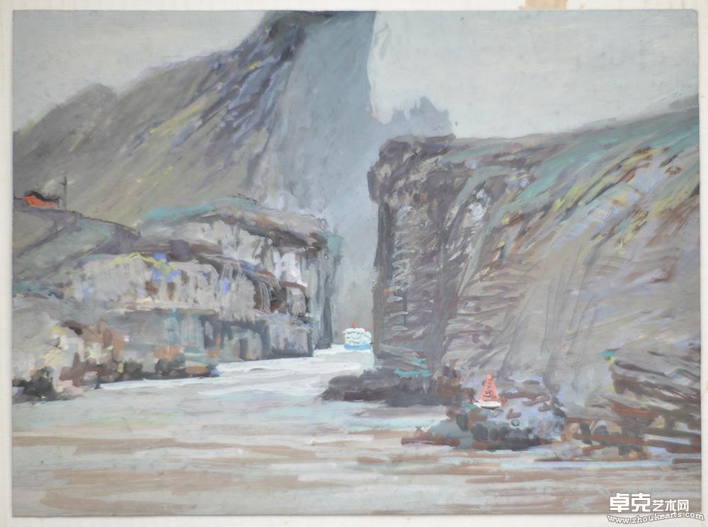 三峡－水粉