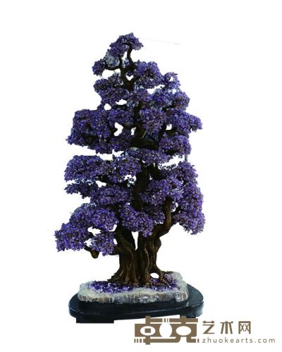大型紫水晶树 高3.4m