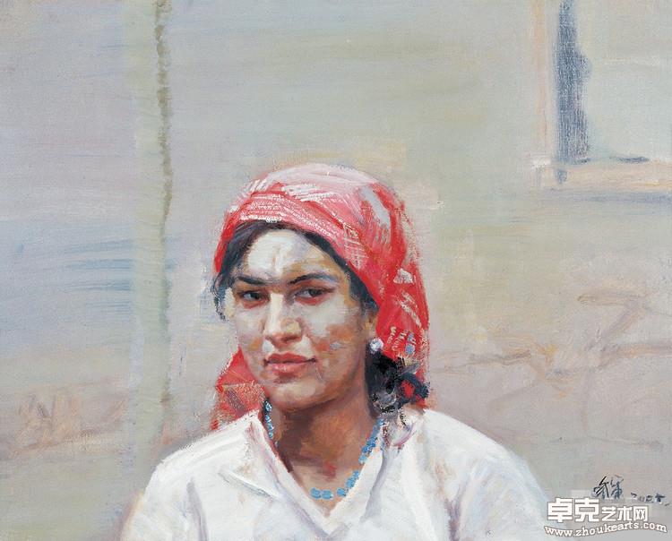 《维吾尔少女》