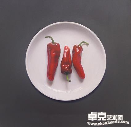 盘中餐之红椒2 60cmx60cm 