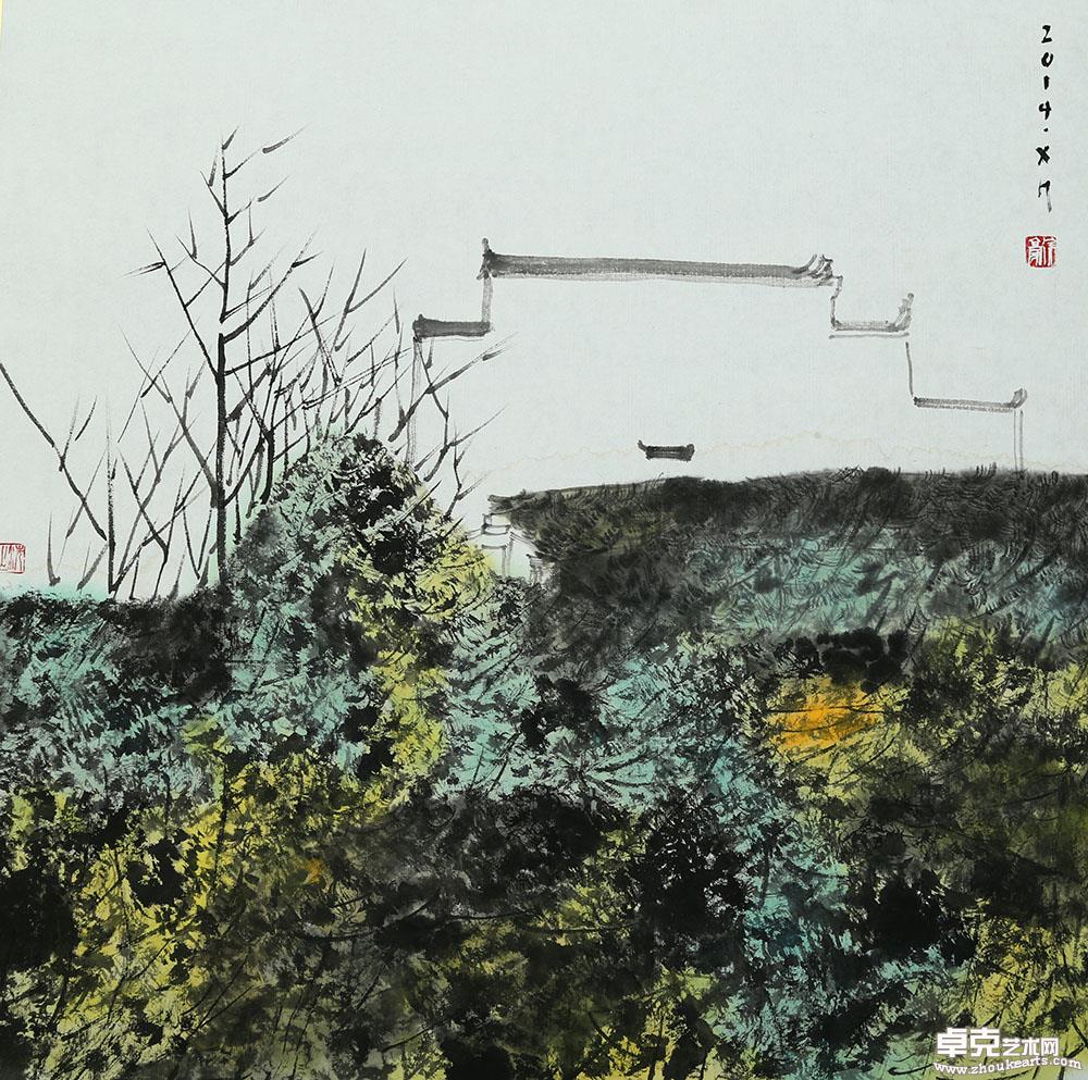 老墙有戏50x50cm