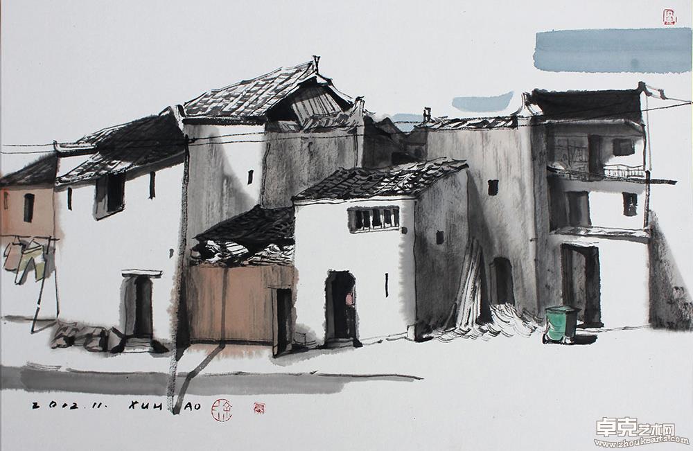 皖南乡情40x60cm