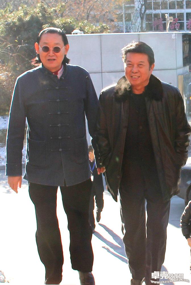 陈光林与中国文联副主席覃志刚共同出席活动