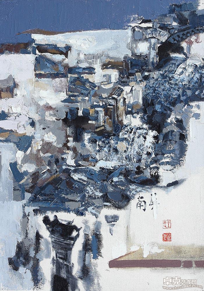 南屏·戏台70*50cm