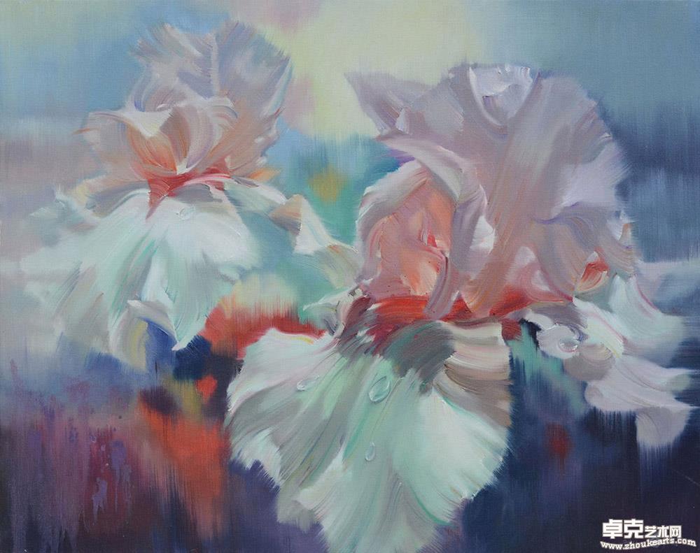 《花开的声音.No.23》100cmx80cm