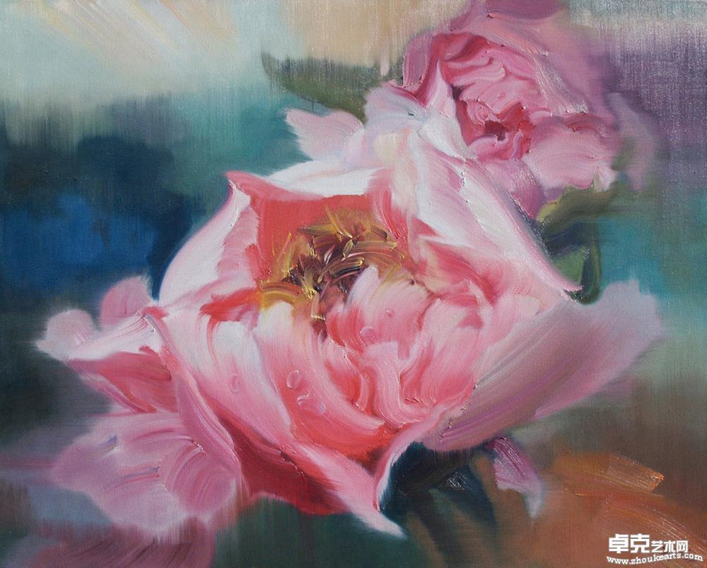 《花开的声音.No.20》100cmx80cm