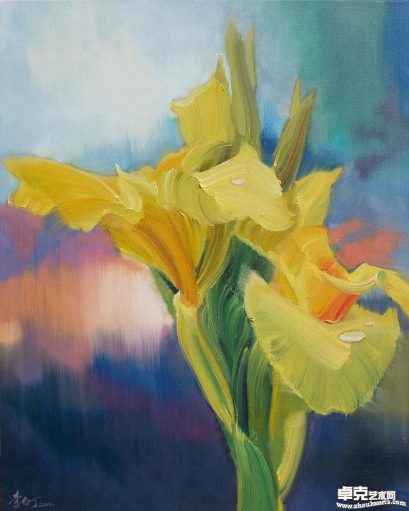 《花开的声音.No.18》80cmx65cm