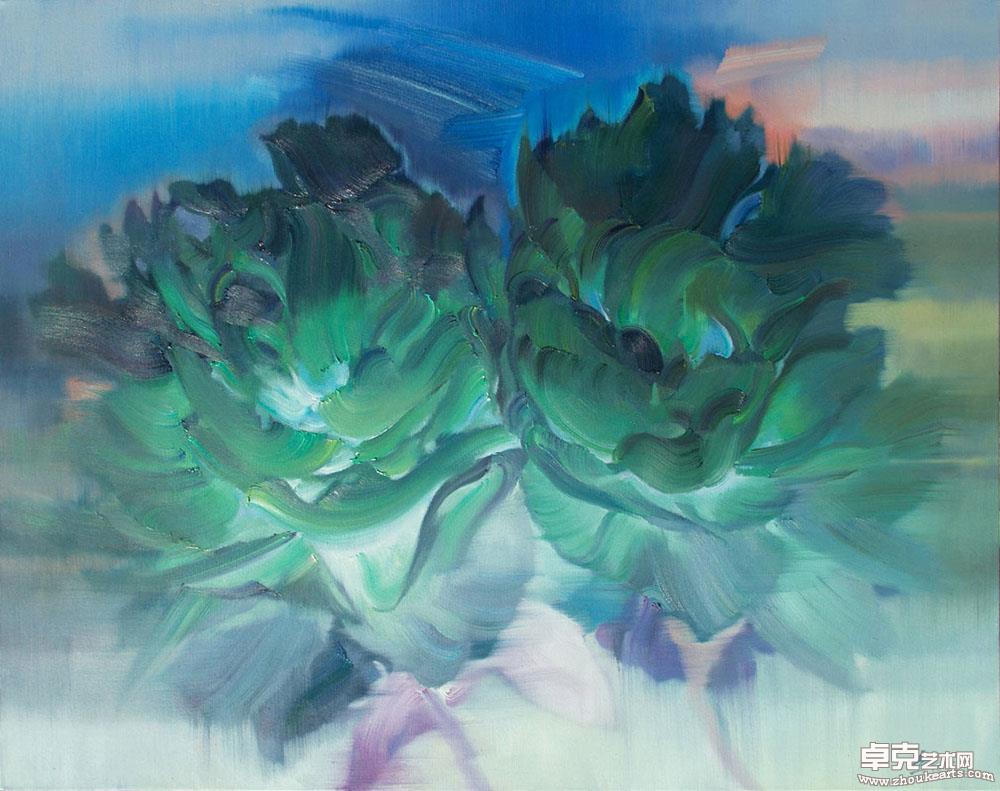 《花开的声音.No.15》100cmx80cm