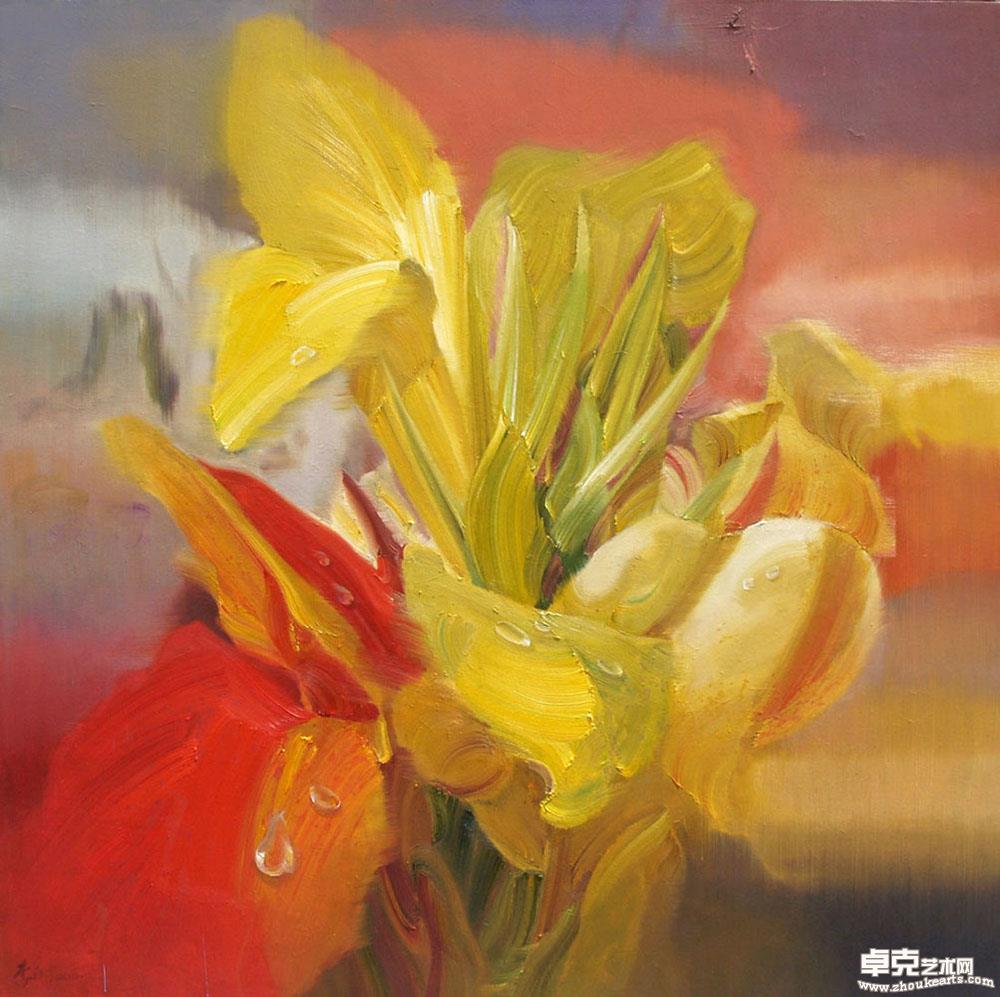 《花开的声音.No.11》120cmx120cm