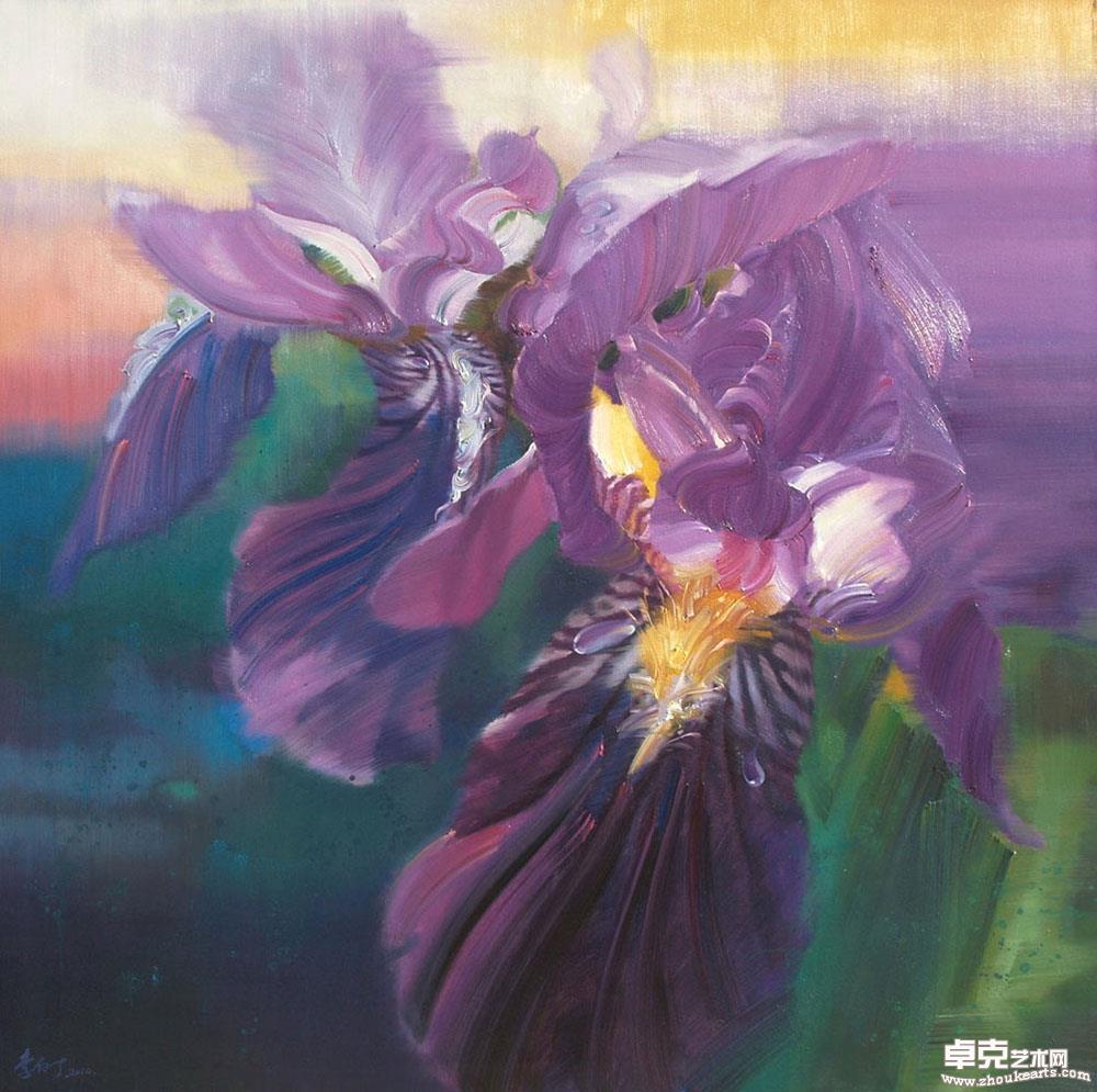 《花开的声音.No.10》120cmx120cm