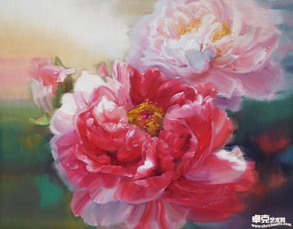 《花开的声音.No.9》116cmx89cm