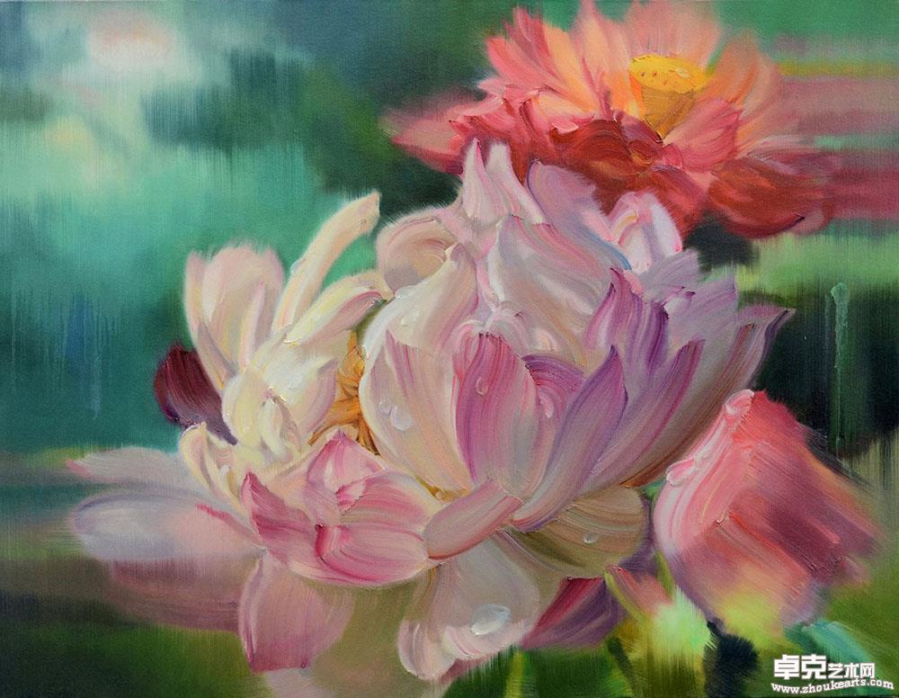 《花开的声音.No.8》116cmx89cm