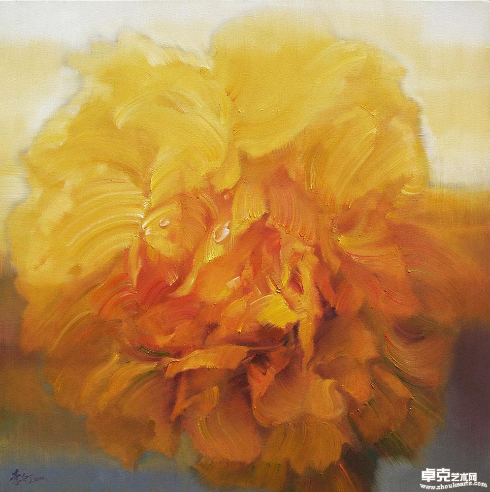 《花开的声音.No.7》80cmx80cm