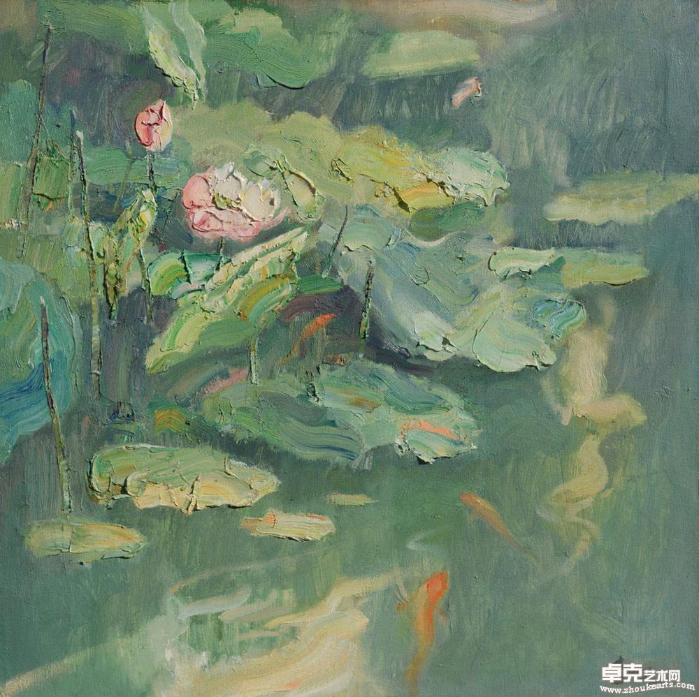 《夏日》68cmx68cm