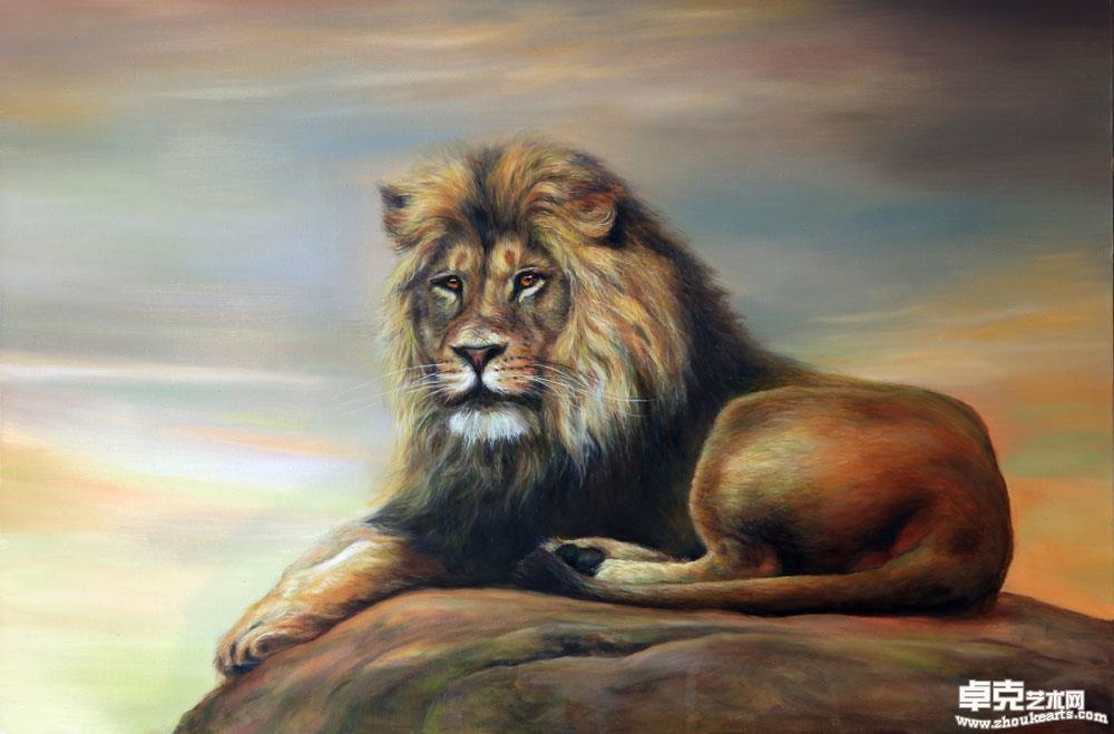 狮子80x120cm