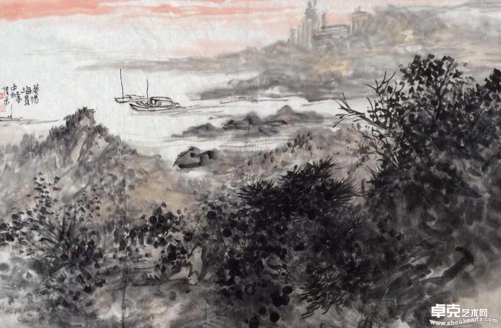 葵阳海景450x680mm 