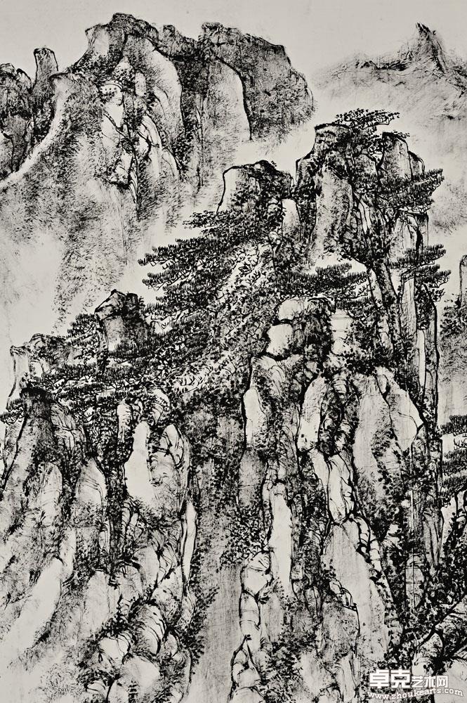 黄山天下奇局部