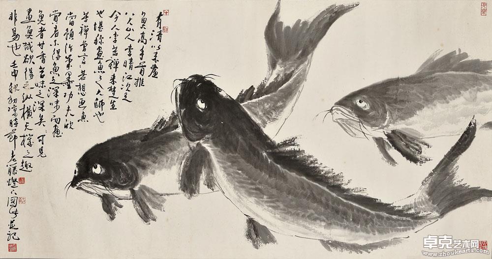 有鱼图 180X98cm