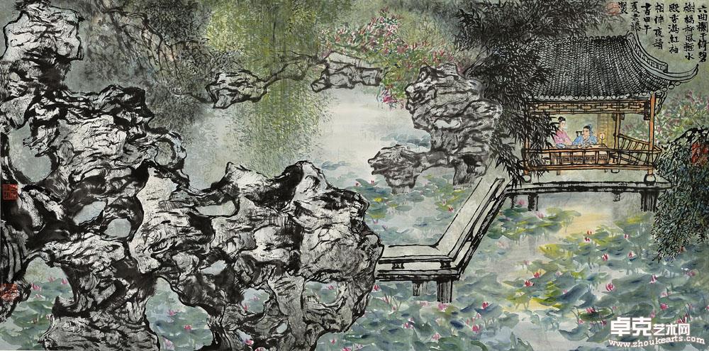 红袖添香夜读书 168x68cm