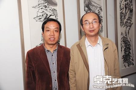 《王永敬—焦墨黄山品读会》在南京嘉艺阁艺术会馆开展