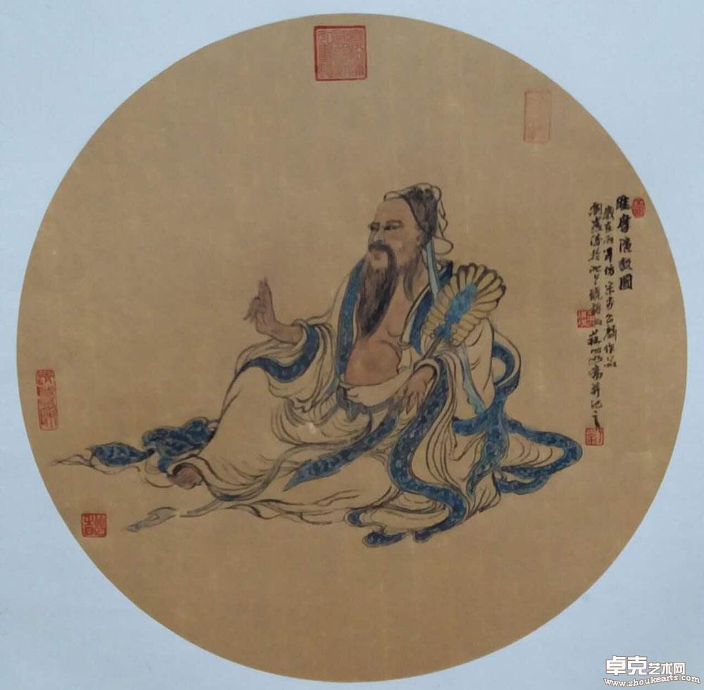 仿古五幀系列之三