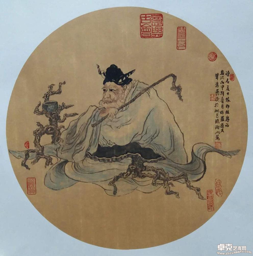 仿古五幀系列之二