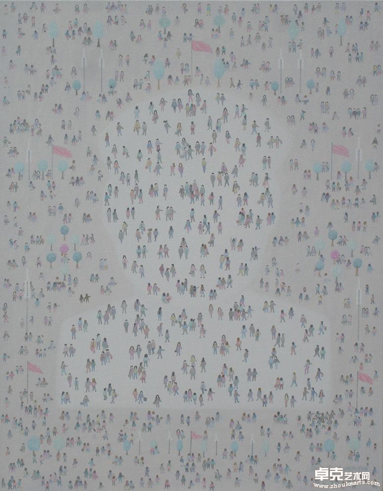 《TAM-广场》78x100cm