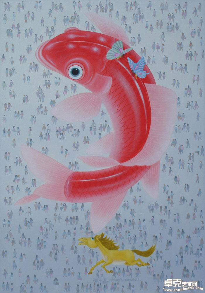 《鱼-MYY2013》70x100cm