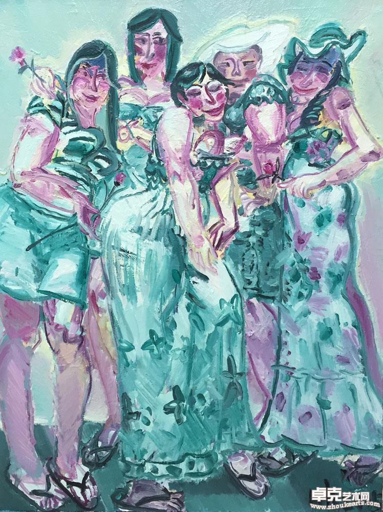 《青春二》60×80cm