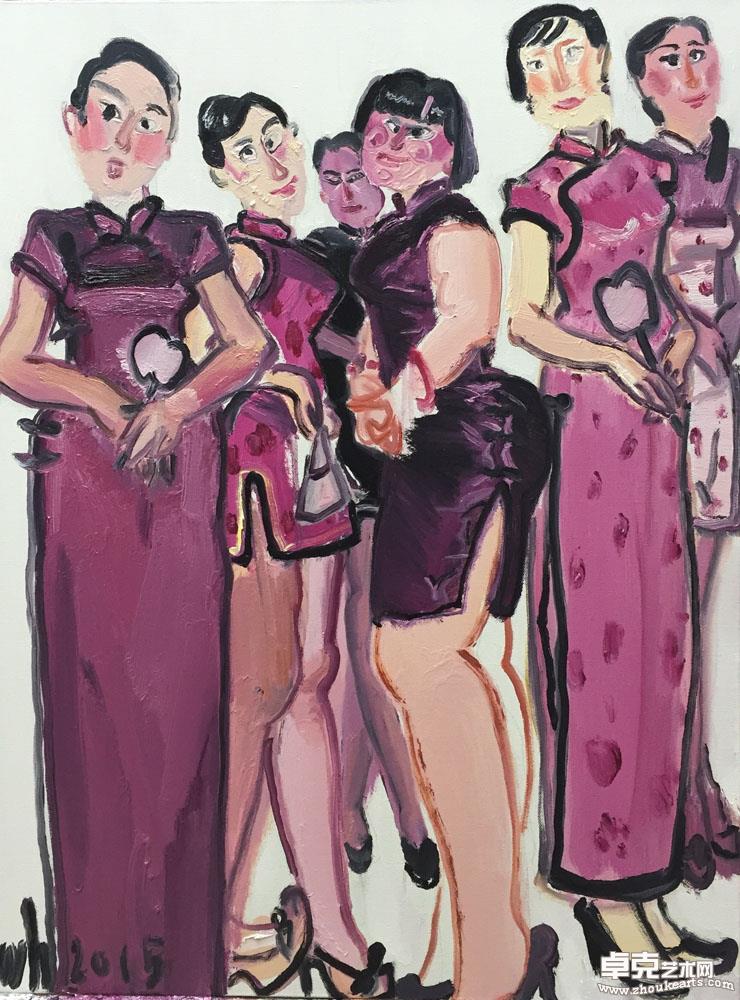 《青春一》60×80cm