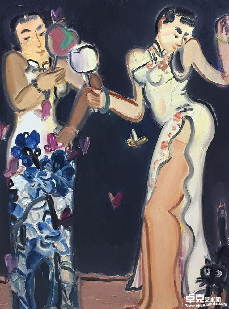 夜色（3）60×80cm