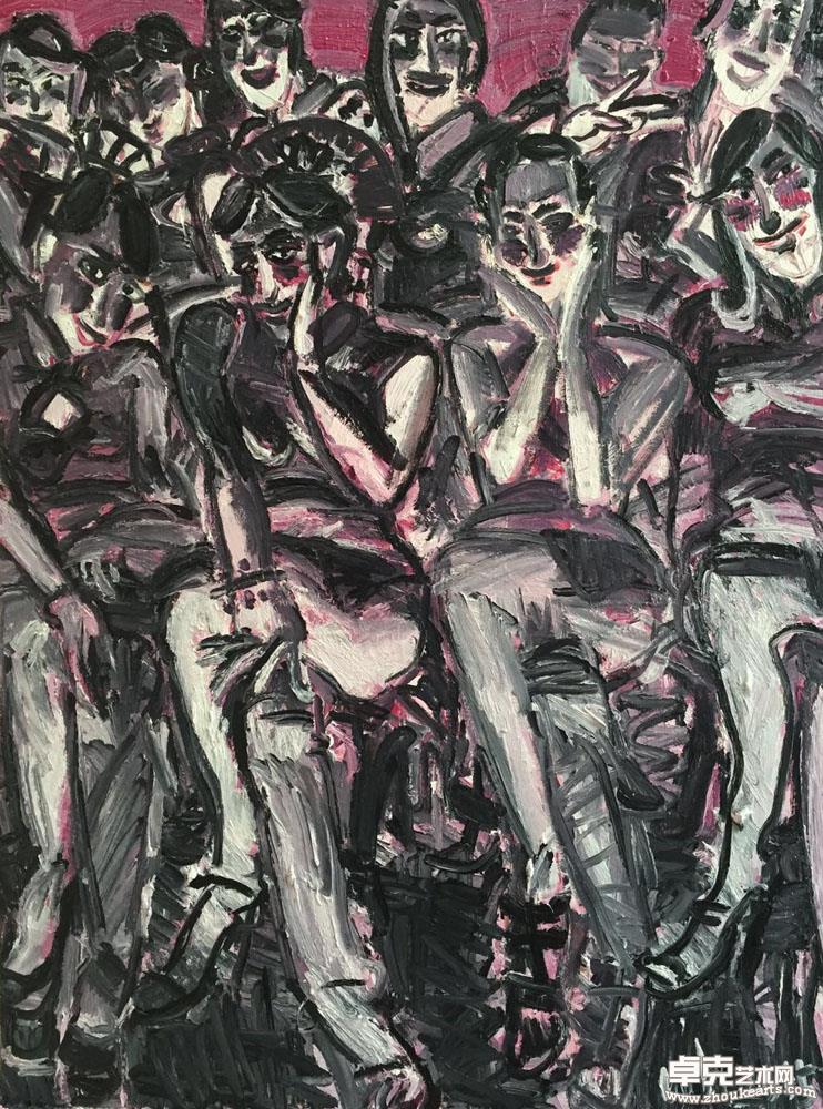 夜色(2)60×80cm