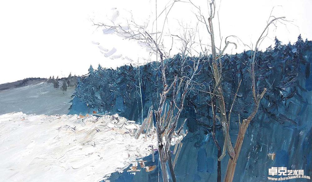 《白山大风景二》200x120CM