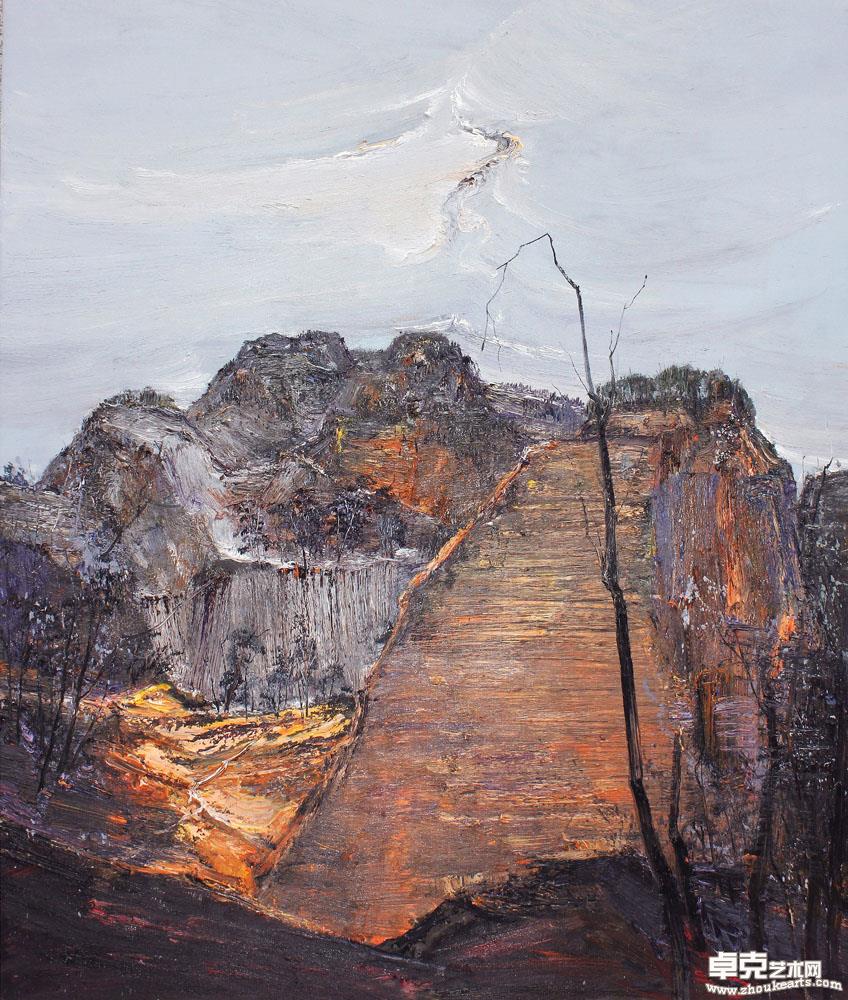 《一抹曙光》120x100CM