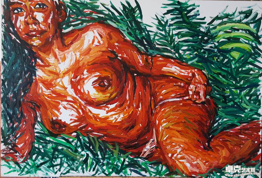 新人体系列 38146x100cm  
