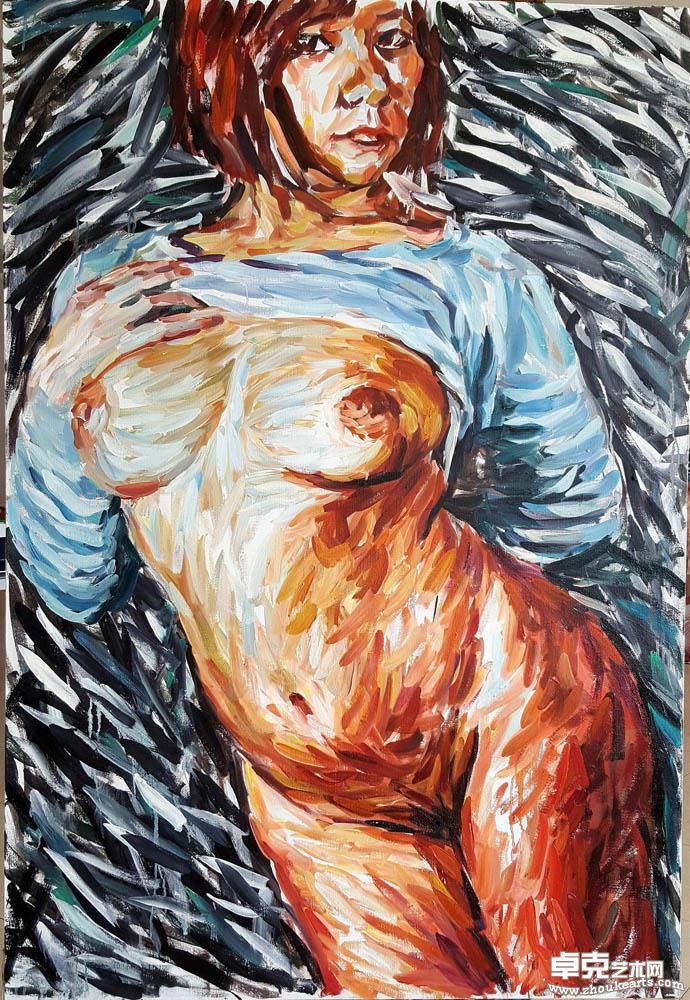 新人体系列 40146x100cm  