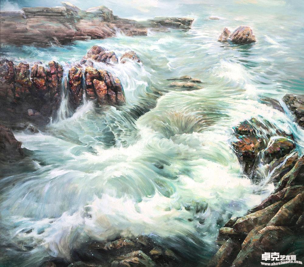 中流砥柱 180x160cm