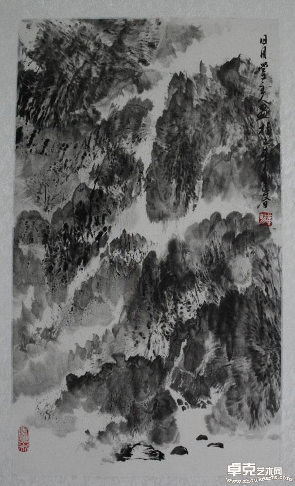 雨后九华69x46cm69x46cm