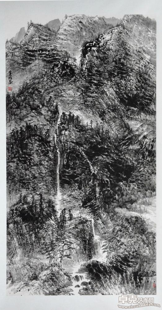 万罗山 97×180cm