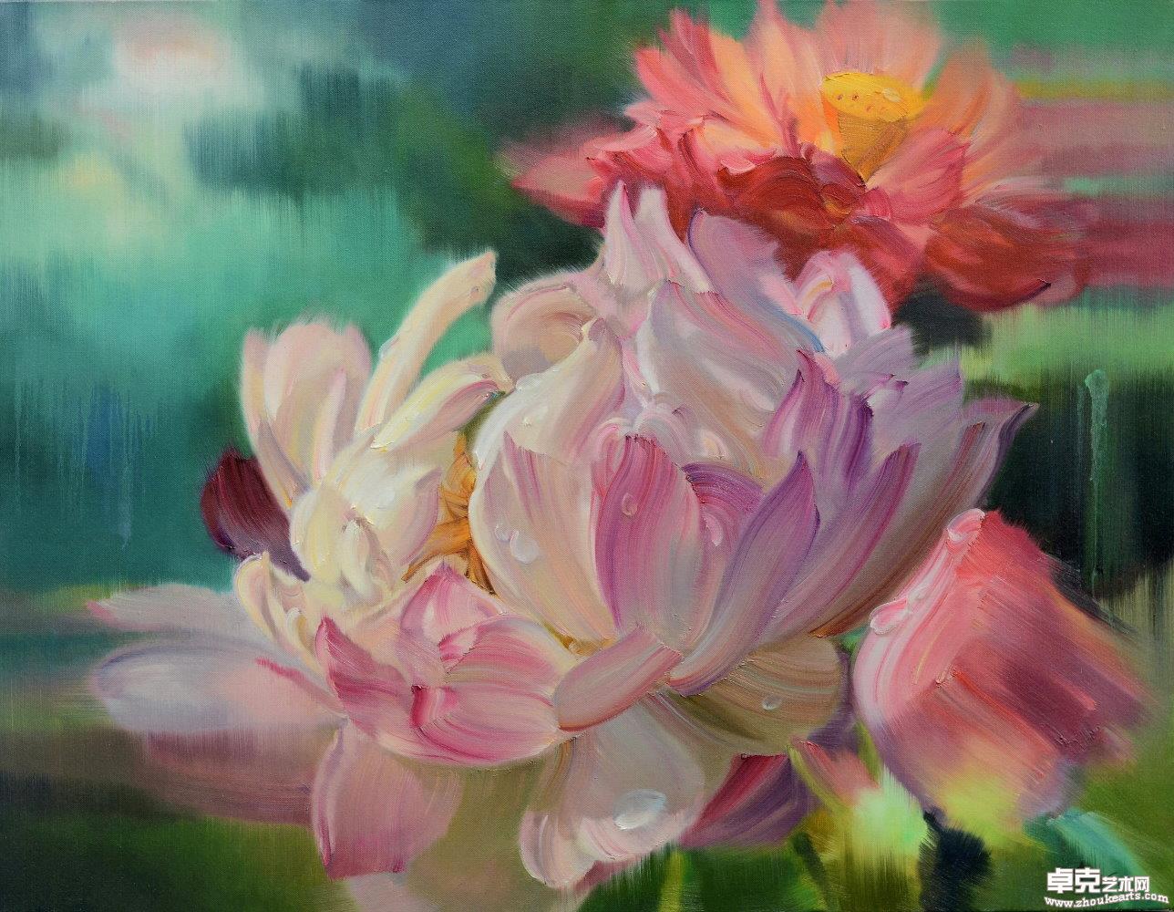 《花开的声音.No.26》116cmx89cm