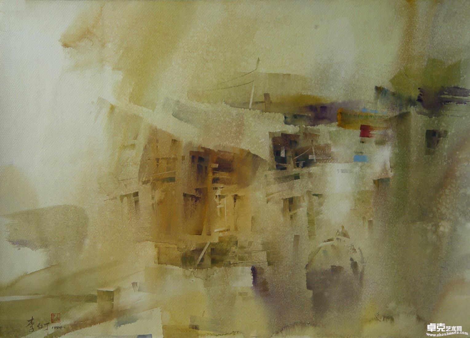 《水乡印象》78cmx54cm