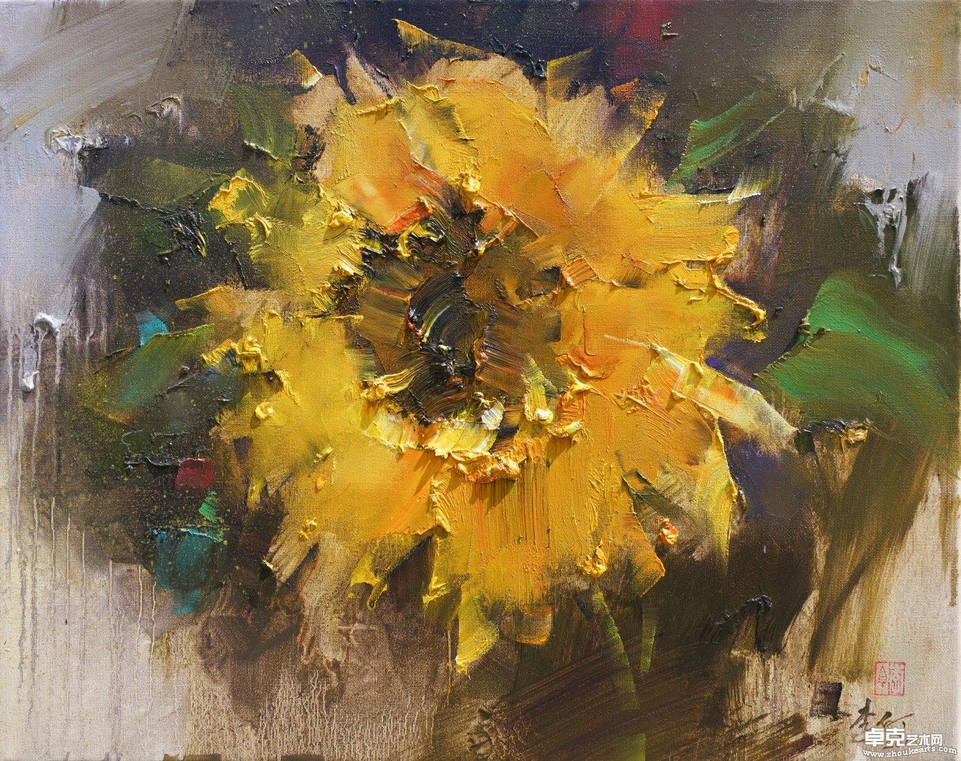 《太阳花》之一50cmx40cm