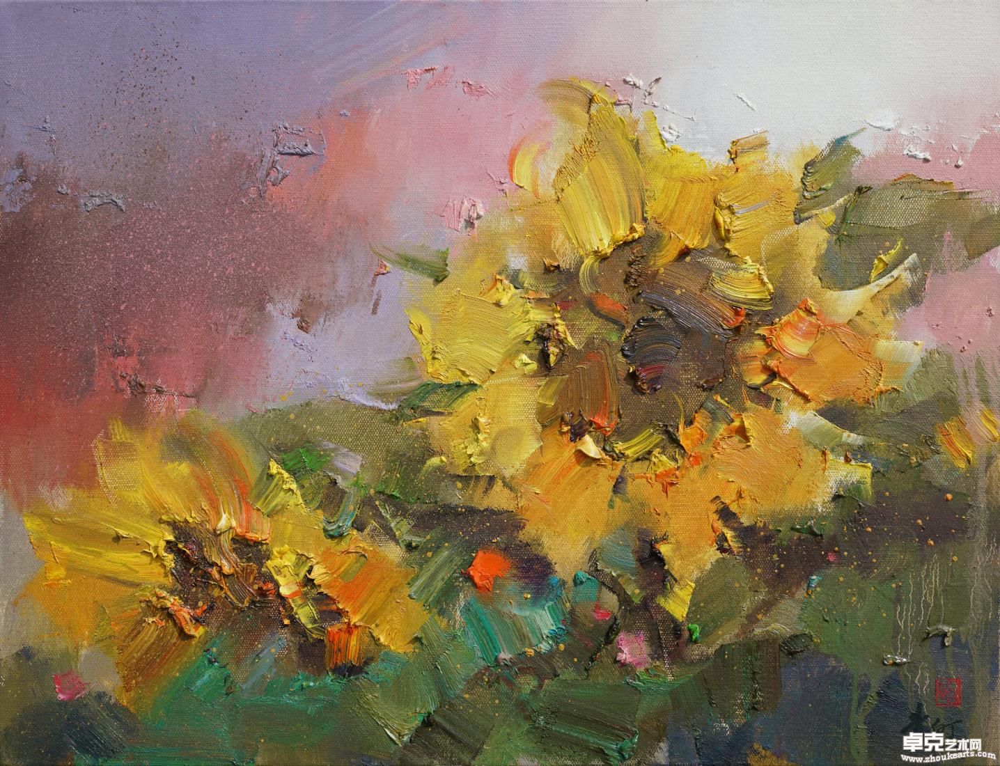 《太阳花》之二65cmx50cm