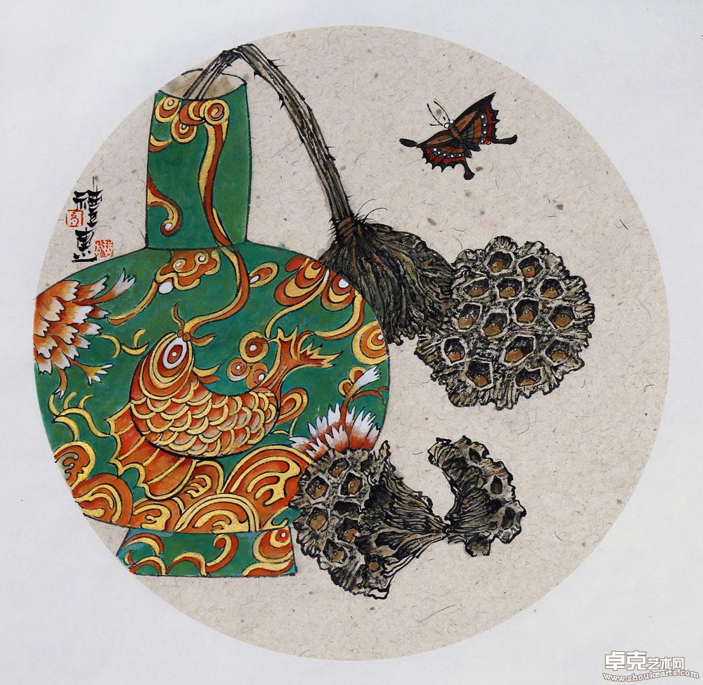 莲系列 333x33cm 